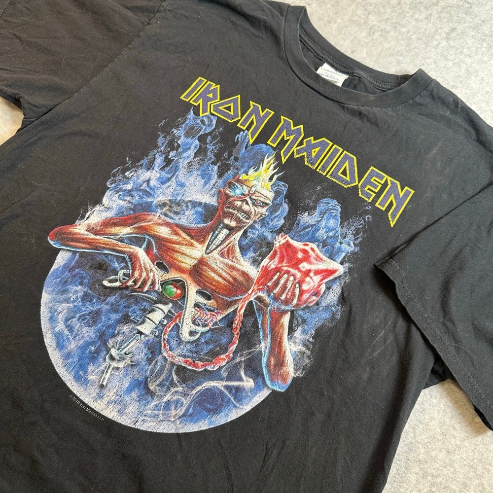 Iron Maiden Seventh Son of a Seventh Son Black Graphic T-Shirt Mens Large 2019